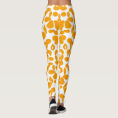 Leggings orange turtle (Dos)