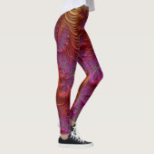 Leggings ~orange violet délirant ~ Original (Droite)