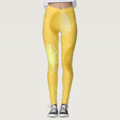 Leggings Orange | Zazzle_Growshop. (Devant)