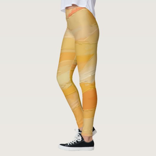 Leggings Orange | Zazzle_Growshop. (Gauche)