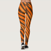 Leggings oranges de Tiger Cincinnati Ohio (Dos)