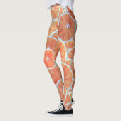 Leggings Oranges tropicales de fruits d'agrumes tranches de (Gauche)
