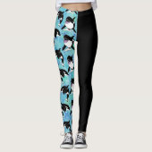 Leggings Orca Killer Whale (Devant)