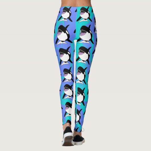 Leggings Orca Killer Whale (Dos)