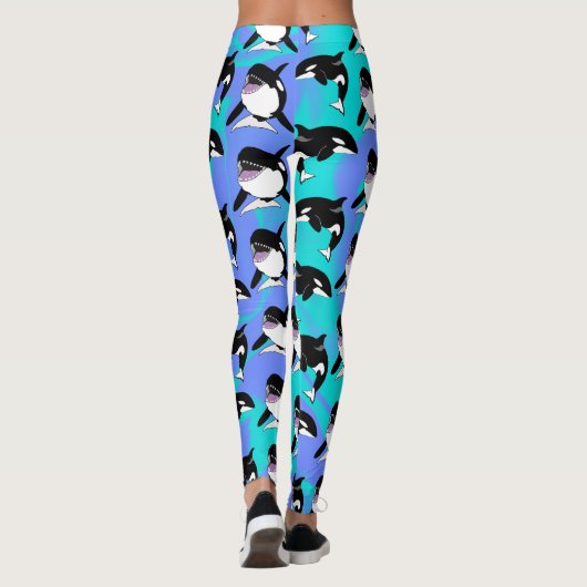 Leggings Orca Killer Whale (Dos)