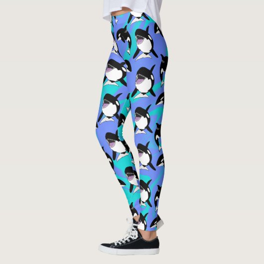 Leggings Orca Killer Whale (Gauche)
