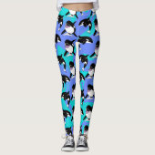 Leggings Orca Killer Whale (Devant)
