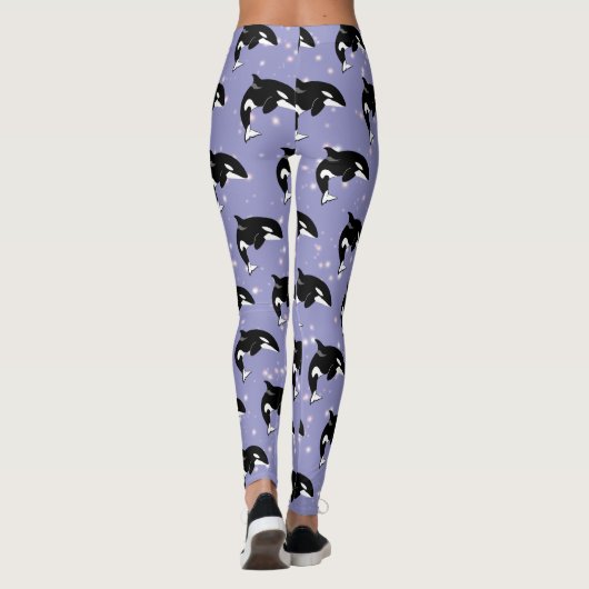 Leggings Orca Killer Whale (Dos)