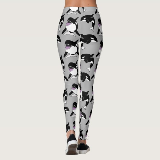 Leggings Orca Killer Whale (Dos)