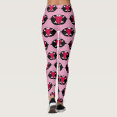 Leggings Orca Killer Whale Valentines Day (Dos)