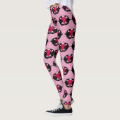 Leggings Orca Killer Whale Valentines Day (Gauche)
