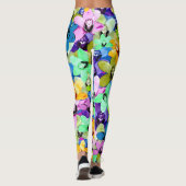 Leggings Orchid Extravaganza Watercolour (Dos)
