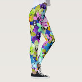 Leggings Orchid Extravaganza Watercolour (Droite)