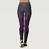 Leggings Orchidée fumeuse (Dos)