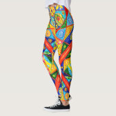 Leggings ordre Abstrait (Gauche)