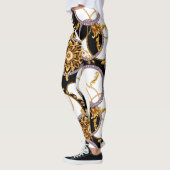 Leggings Orge baroque et blanc italien (Gauche)