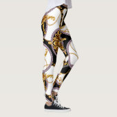 Leggings Orge baroque et blanc italien (Droite)