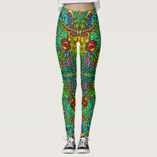 Leggings Oriental Motif Aquarelle V + vos idées