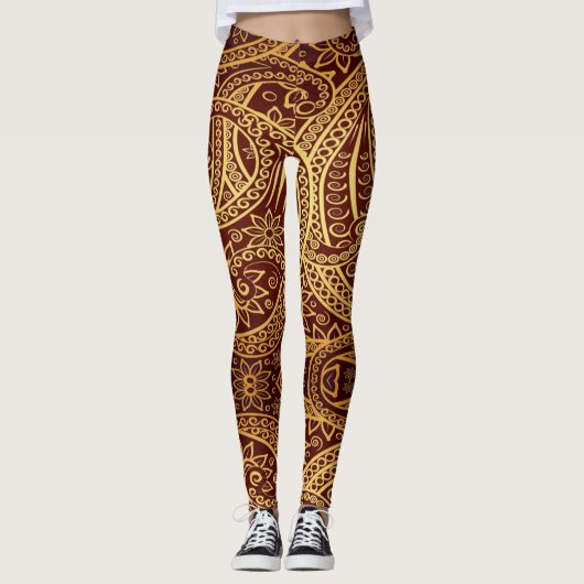 Leggings Oriental Ornament (Devant)
