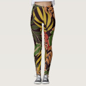 Leggings Original Plante Tropical Feuille (Devant)
