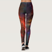 Leggings Orion Nebula et Trapezium Stars exercice spatial (Dos)