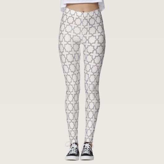 Leggings Ornement arabesque élégant (Devant)