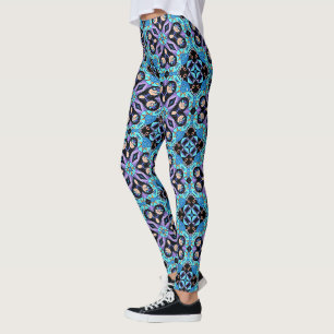 Leggings ornement oriental arabe ethnique vintage oriental