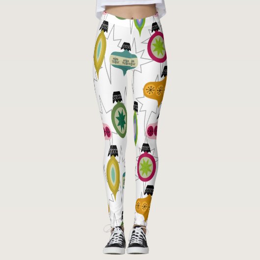 Leggings Ornements atomiques (Devant)