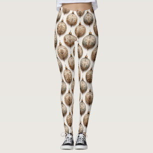 Leggings Ornements de cercle ornés - Baroque et piqué (1)