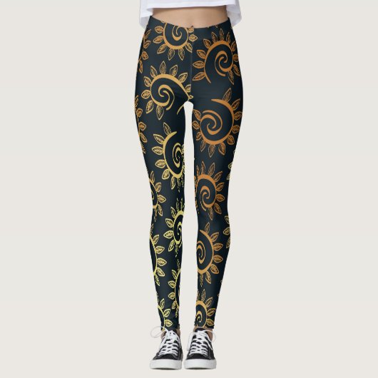 Leggings Ornements de luxe 39 (Devant)