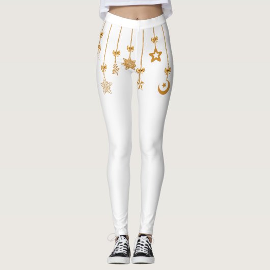 Leggings Ornements Gold String (Devant)