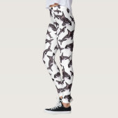 Leggings Orque d'aquarelle (Gauche)