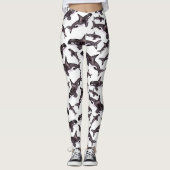 Leggings Orque d'aquarelle (Devant)