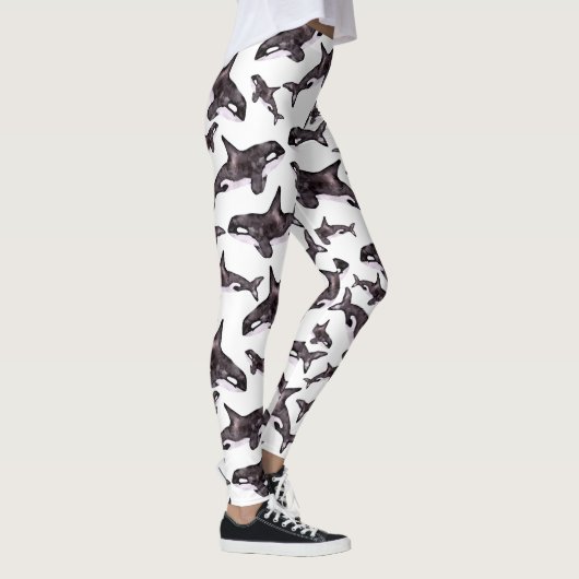 Leggings Orque d'aquarelle (Droite)