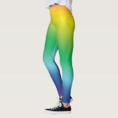 Leggings orteils drapeau arc-en-ciel couleurs lgbt lgbtq (Gauche)