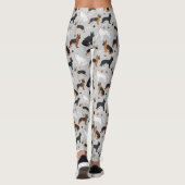 Leggings Os bergers allemands et pattes (Dos)