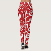Leggings Os Dinosaures (Rouge) (Dos)