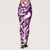 Leggings Os Dinosaures (Violet) (Dos)