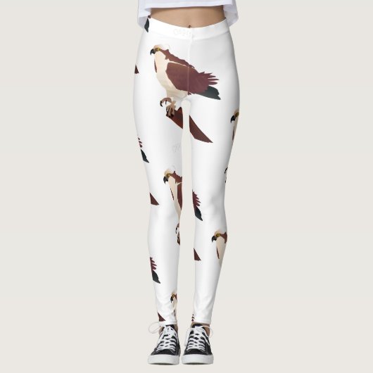 Leggings Osprey Hawk Raptor Thunder_Cove (Devant)