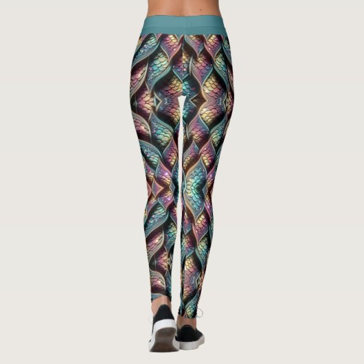 Leggings Où est la sirène (Dos)