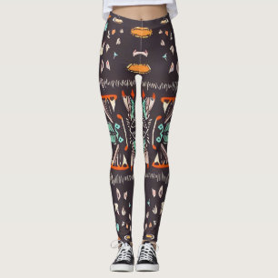 Leggings Ouest bohème