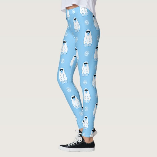 Leggings ours polaire (Gauche)