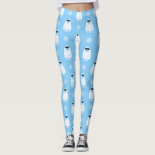 Leggings ours polaire (Devant)