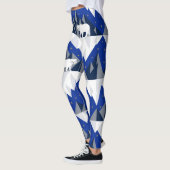Leggings Ours polaire sur Iceberg Motif sans couture. (Gauche)