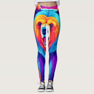 Leggings Ours vibrant dans la neige