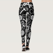Leggings Outils Motif 01.b Black BG (Dos)