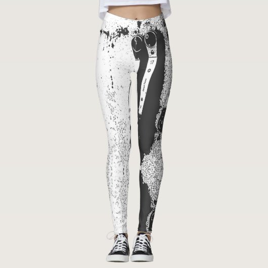 Leggings Outils Spanners Sentiment industriel mécanique (Devant)