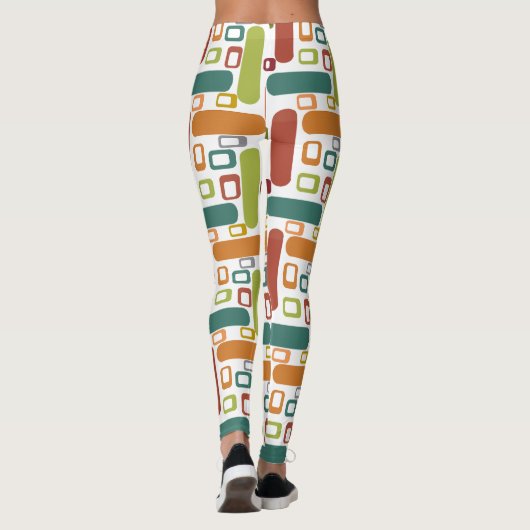 Leggings Ovales et cercles (Dos)