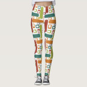 Leggings Ovales et cercles (Devant)