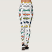 Leggings Ovales et rectangles (Dos)
